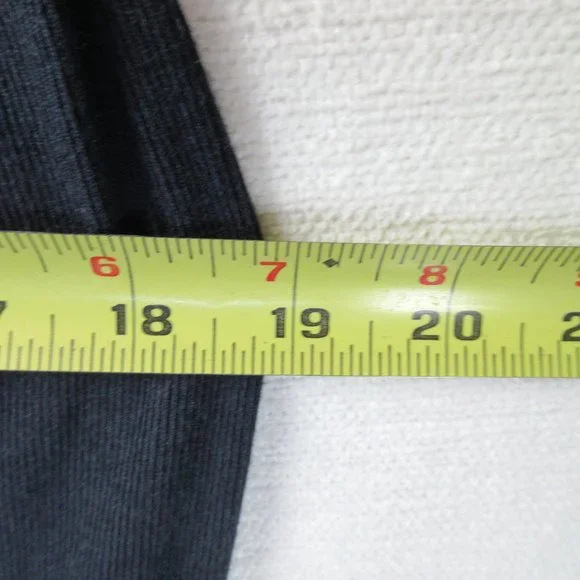 Athleta Navy Ribbed Henley Maxi Dress Size S Sleeveless - Picture 11 of 14